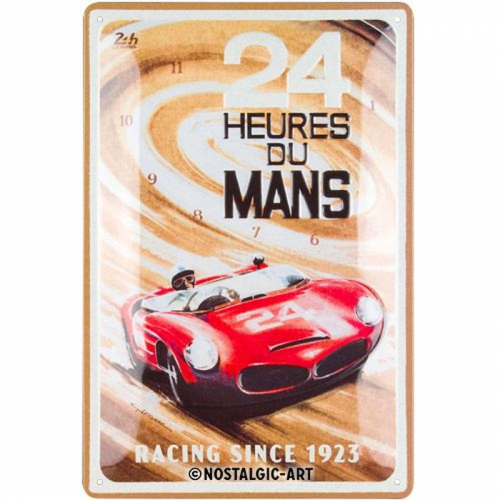 Blechschild Le Mans Auto 1